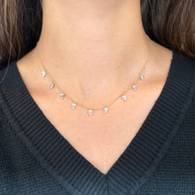 14K GOLD DIAMOND LEE NECKLACE