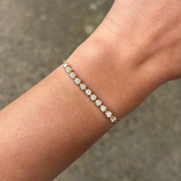 14K GOLD DIAMOND BRENNA BRACELET