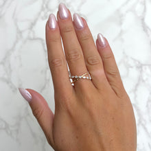 14K GOLD DIAMOND FAYE RING