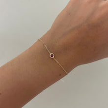 14K GOLD RUBY JOY BRACELET