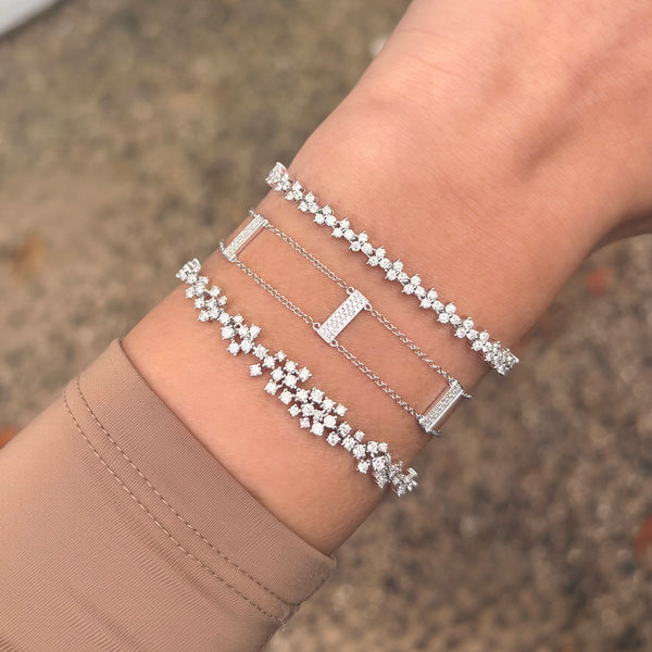 14K GOLD DIAMOND BECKY BRACELET