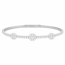 14K GOLD DIAMOND ANGELA FLEX BANGLE