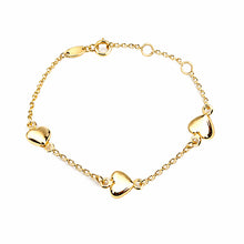14K GOLD CHARLIE HEART BABY BRACELET