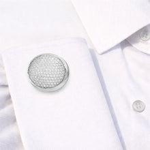 14K GOLD DIAMOND NEIL CUFFLINKS