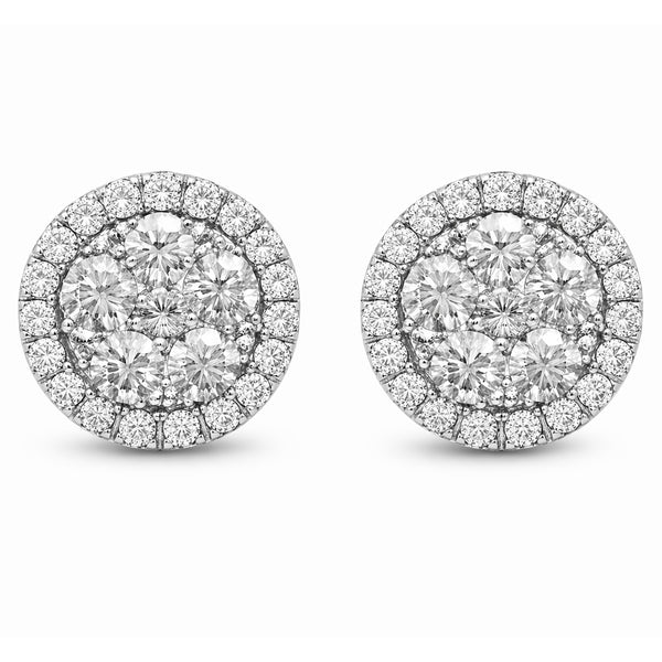 14K GOLD DIAMOND ARIELLA STUDS