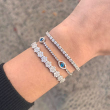 14K GOLD DIAMOND LINNEA EYE BRACELET