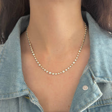 14K GOLD DIAMOND ALEXIS BEZEL NECKLACE