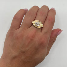 14K GOLD DIAMOND ODETTE RING