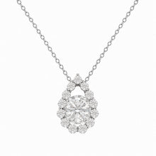 14K GOLD DIAMOND AUBREY PEAR NECKLACE