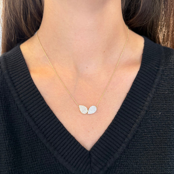 14K GOLD DIAMOND MERISSA NECKLACE