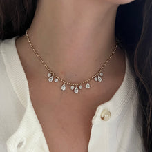 14K GOLD DIAMOND LEANNE NECKLACE
