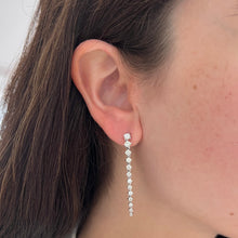 14K GOLD DIAMOND ATHENA EARRINGS