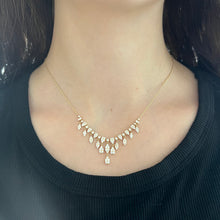 14K GOLD DIAMOND BRYNA NECKLACE