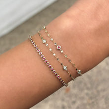 14K GOLD DIAMOND RUBY LIOR BRACELET