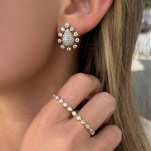 14K GOLD DIAMOND LIAT EARRINGS