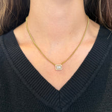 14K GOLD DIAMOND ODELIA NECKLACE