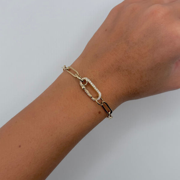 14K GOLD DIAMOND JULIA BRACELET