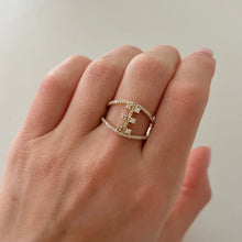 14K GOLD DIAMOND LIZETTE RING