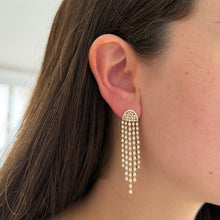 14K GOLD DIAMOND MONICA EARRINGS
