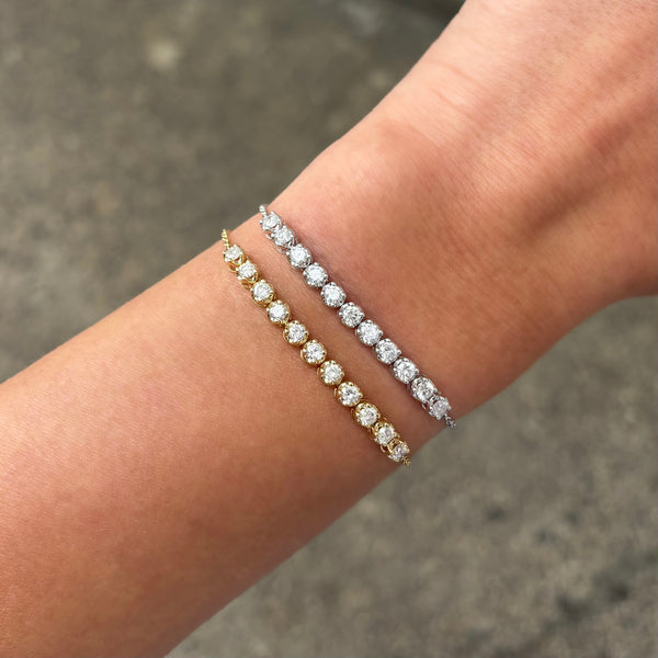 14K GOLD DIAMOND BRENNA BRACELET