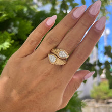 14K GOLD DIAMOND BREE RING