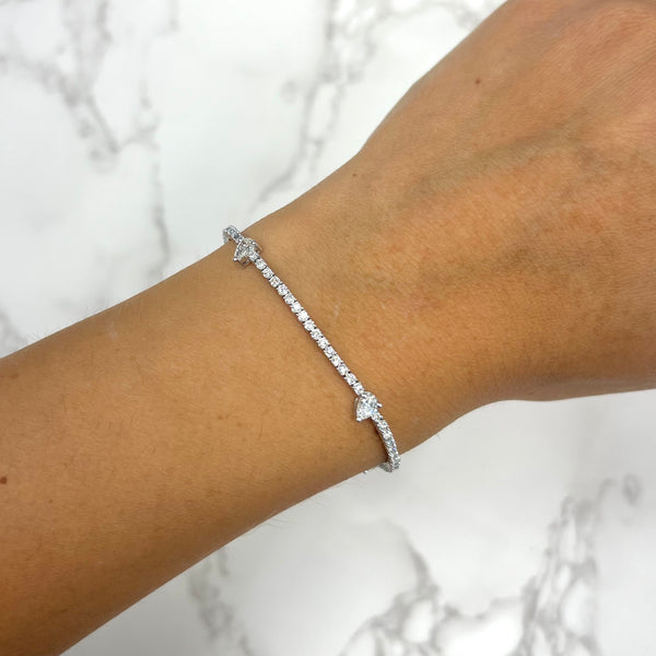 14K GOLD DIAMOND GIGI BRACELET