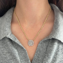 14K GOLD DIAMOND BEVY ROPE NECKLACE