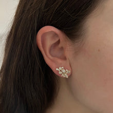 14K GOLD DIAMOND JOLIE EARRINGS