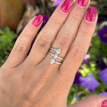 14K GOLD DIAMOND CAROLINE RING