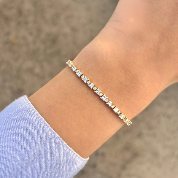 14K GOLD DIAMOND CELESTE BRACELET