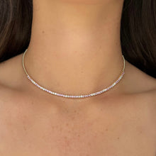 14K GOLD DIAMOND PINK SAPPHIRE NELLIE NECKLACE