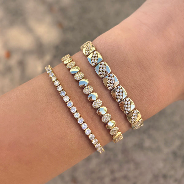 14K GOLD DIAMOND SOPHIA BRACELET