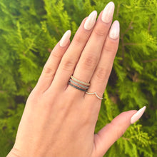 14K GOLD DIAMOND AUBREY RING