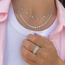 14K GOLD DIAMOND LOUELLE NECKLACE