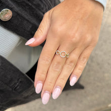 14K GOLD DIAMOND EVERLY RING