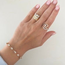 14K GOLD DIAMOND SAMARA BRACELET
