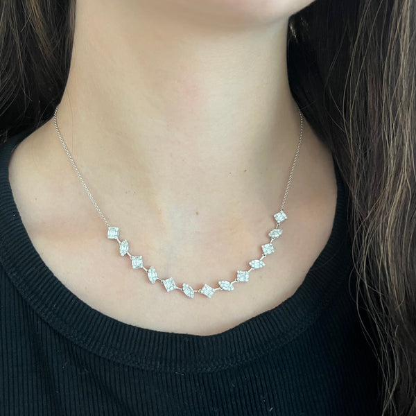 14K GOLD DIAMOND ANNABELLE NECKLACE