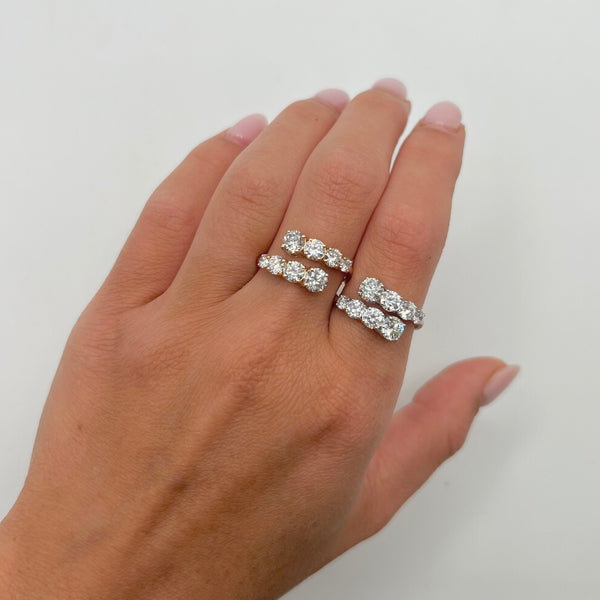 14K GOLD LAB GROWN DIAMOND FAY RING