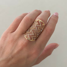 14K GOLD DIAMOND ZINA RING