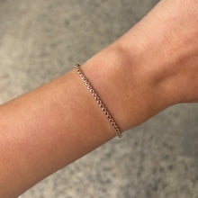 14K GOLD RUBY PERI BEZEL BRACELET