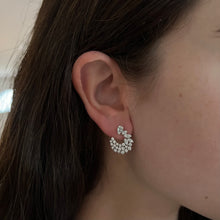 14K GOLD DIAMOND GALI EARRINGS