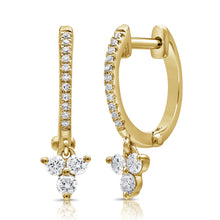 14K GOLD DIAMOND COURTNEY HUGGIES