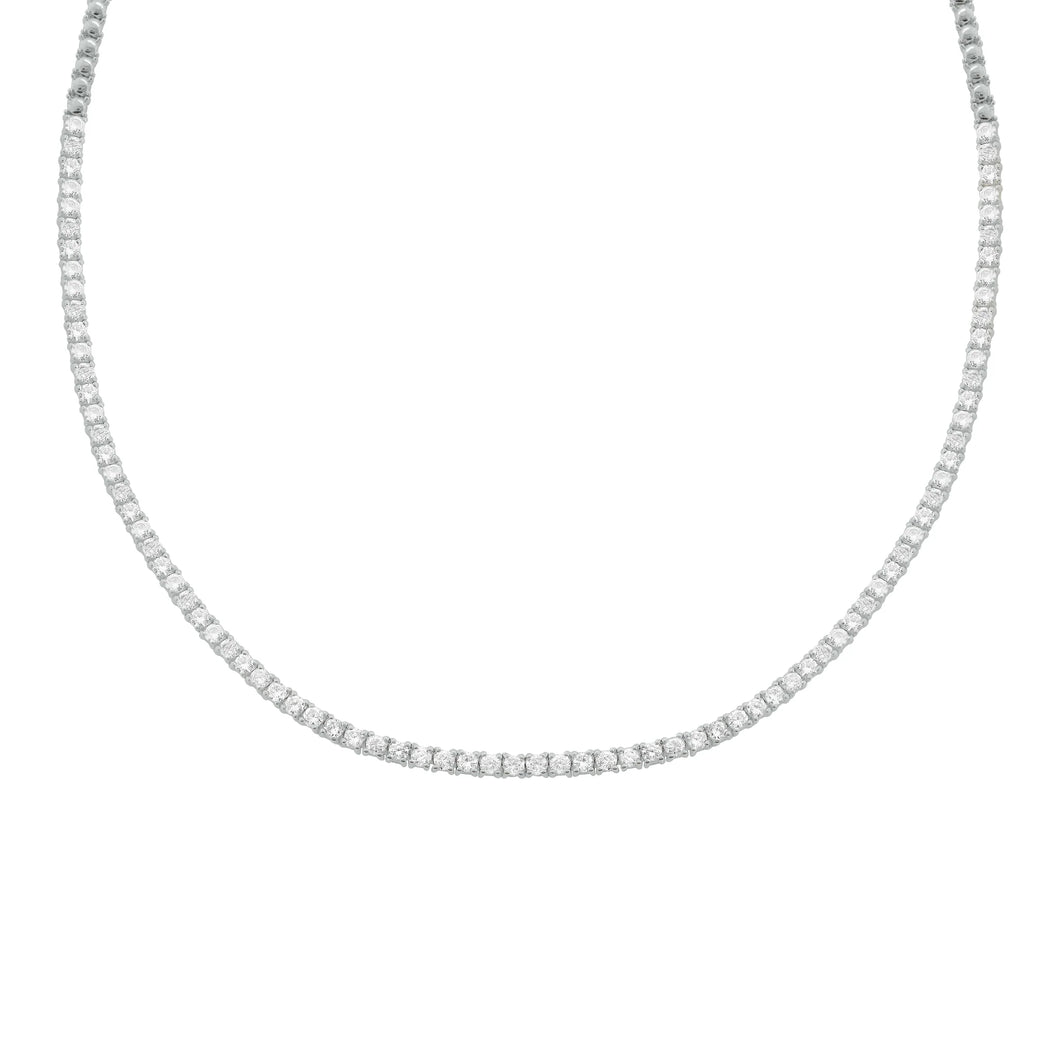 14K GOLD DIAMOND 2.76 CT ARIANA TENNIS NECKLACE