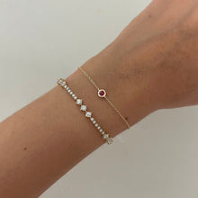 14K GOLD RUBY JOY BRACELET