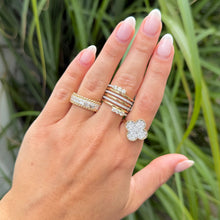 14K GOLD DIAMOND CYNTHIA CLOVER RING