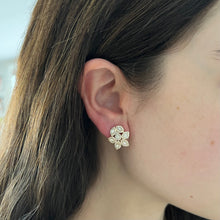 14K GOLD DIAMOND ISLA STUDS