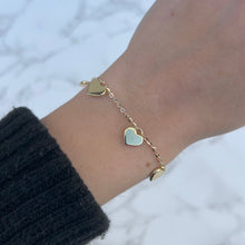 14K GOLD HAVEN HEART BRACELET