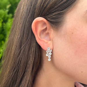 14K GOLD DIAMOND ARIELLA EARRINGS