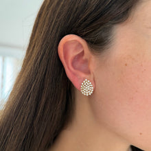 14K GOLD DIAMOND MANDI PEAR EARRINGS
