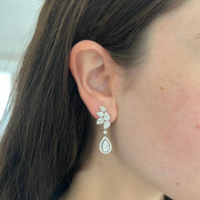14K GOLD DIAMOND DARIEL EARRINGS